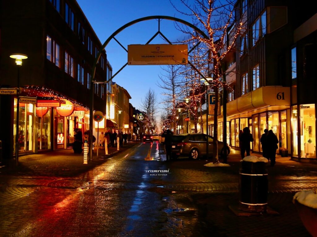 Reykjavik Iceland: Is It Worth Staying for 2 Nights? (2026) Peaceful and safe night street view in Reykjavik Iceland