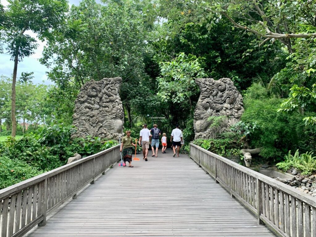 Ubud Monkey Forest: Is It Worth Visiting in 2026? Sacred Monkey Forest Ubud sanctuary entrance and stone statues